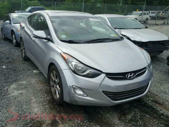 2013 HYUNDAI ELANTRA — VIN KMHDH4AE3DU565137