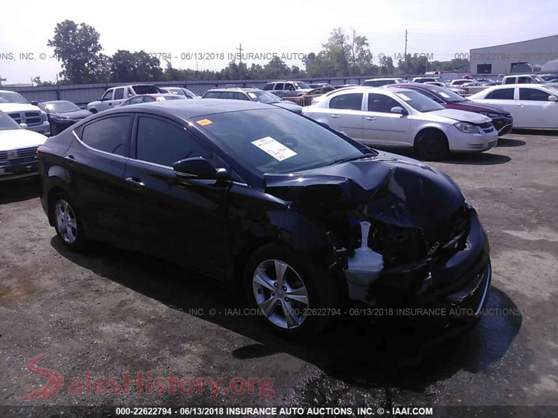 2016 Hyundai Elantra — VIN KMHDH4AE3GU566499