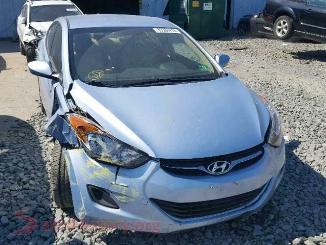2011 HYUNDAI ELANTRA — VIN KMHDH4AE4BU157579