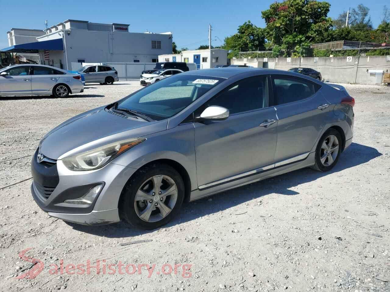2016 HYUNDAI ELANTRA — VIN KMHDH4AE4GU545340