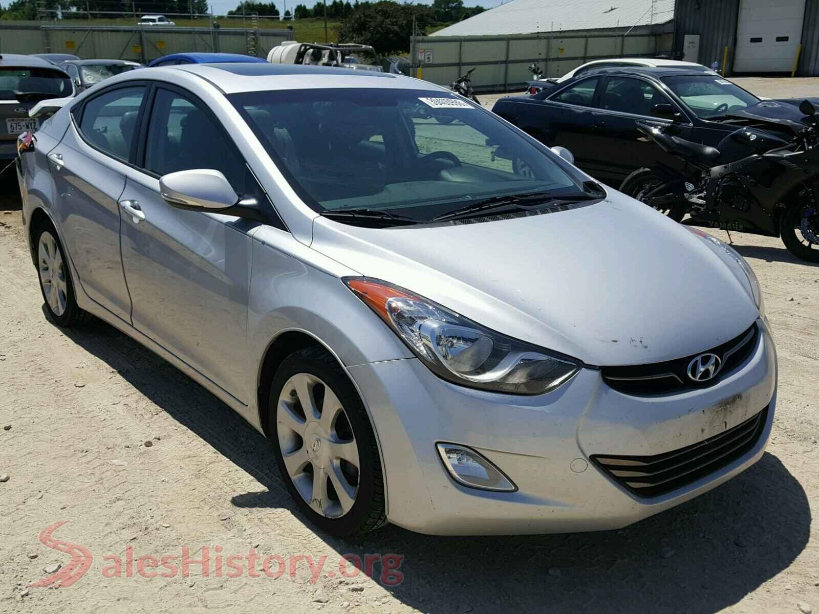 2013 HYUNDAI ELANTRA — VIN KMHDH4AE5DU514366