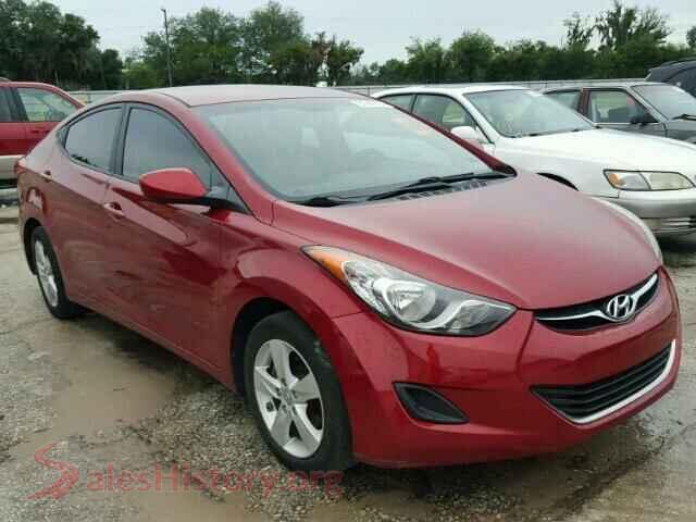 2011 HYUNDAI ELANTRA — VIN KMHDH4AE6BU150214