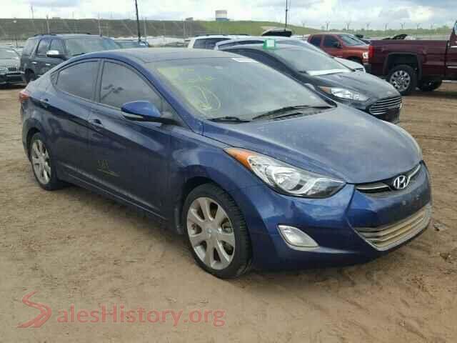 2013 HYUNDAI ELANTRA — VIN KMHDH4AE6DU699611