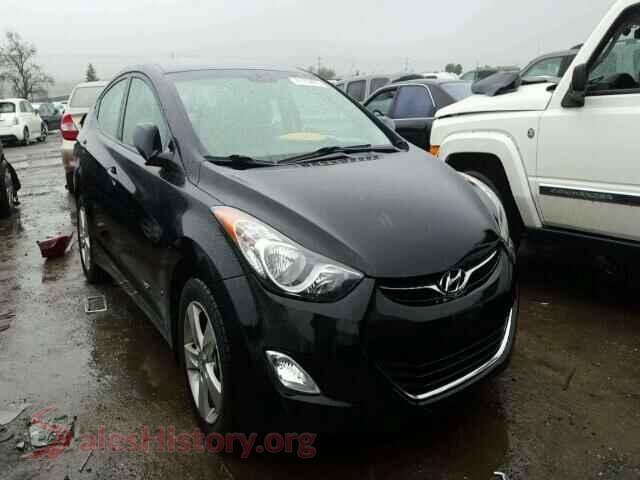 2013 HYUNDAI ELANTRA — VIN KMHDH4AE6DU760309