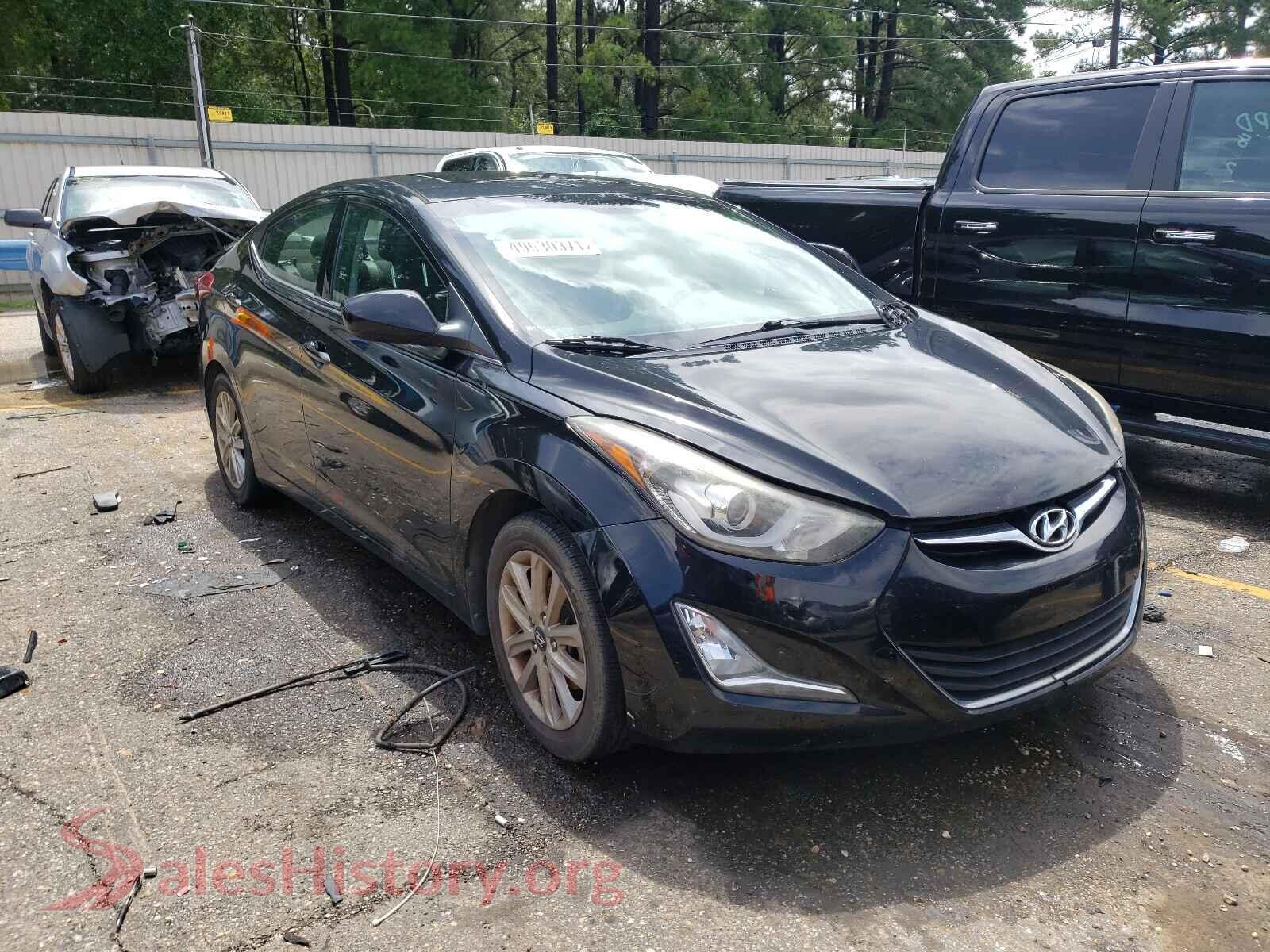 2015 HYUNDAI ELANTRA — VIN KMHDH4AE7FU228019