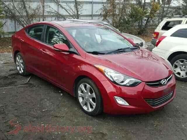 2011 HYUNDAI ELANTRA — VIN KMHDH4AE9BU110127