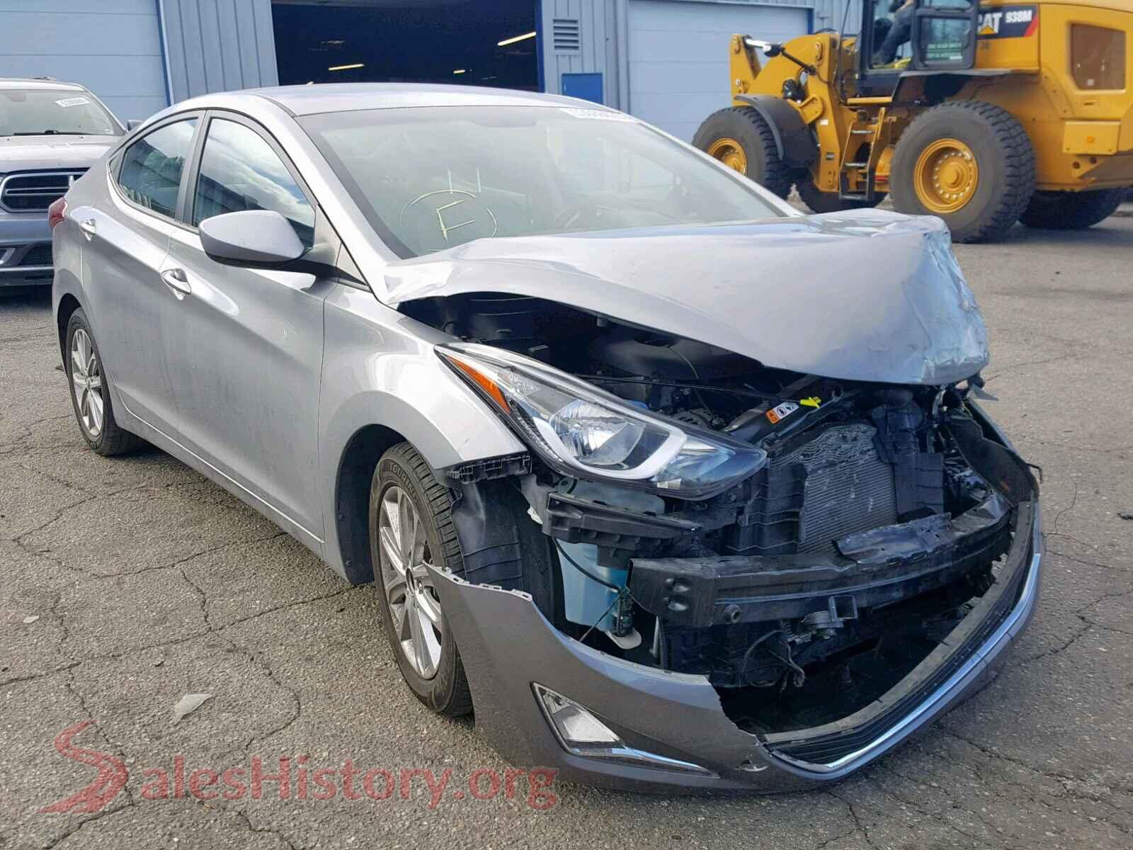 2014 HYUNDAI ELANTRA — VIN KMHDH4AE9EU061614