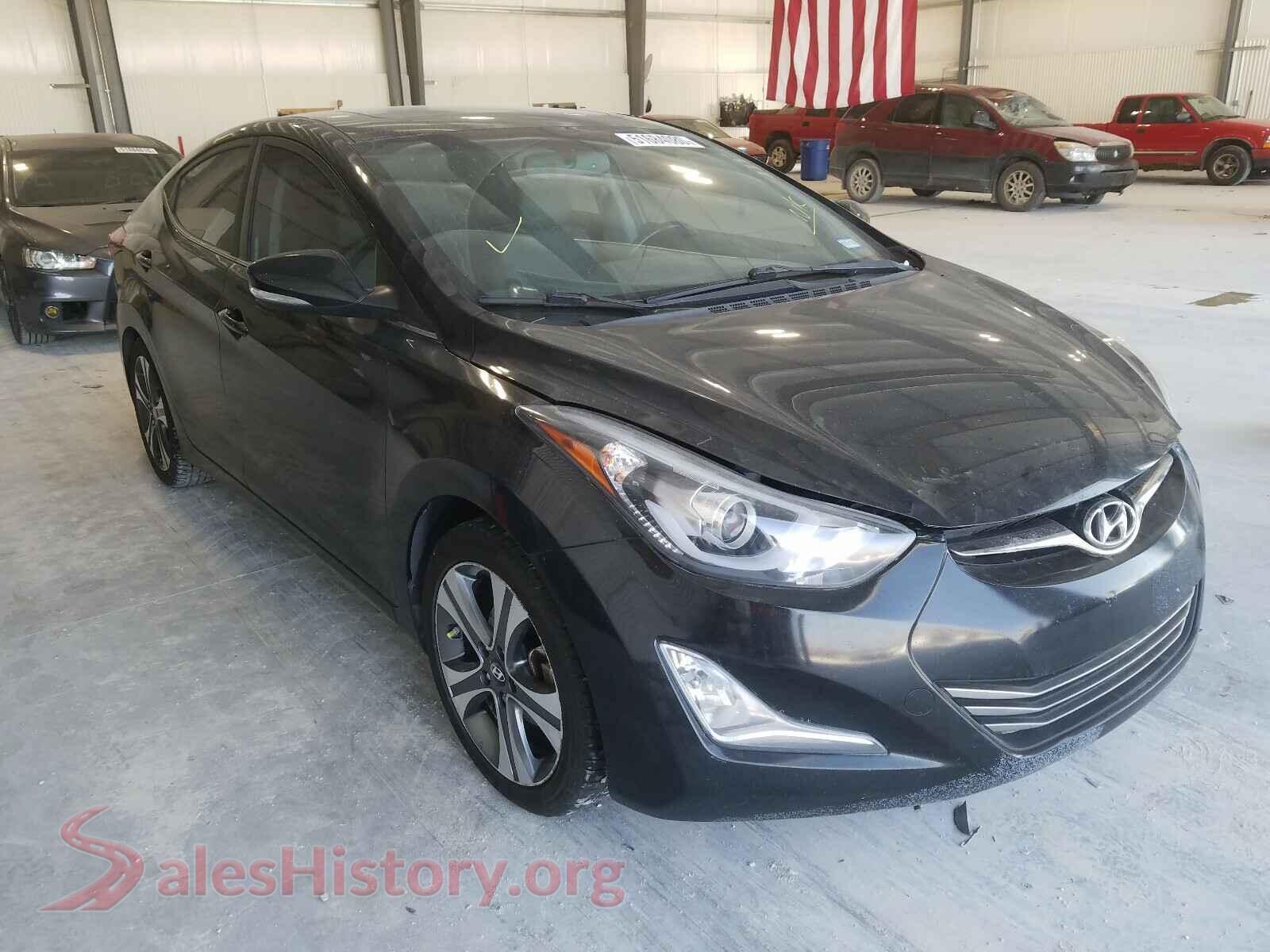 2014 HYUNDAI ELANTRA — VIN KMHDH4AH5EU159937