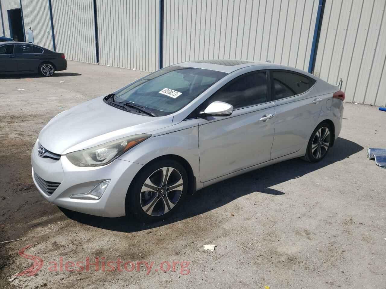 2015 HYUNDAI ELANTRA — VIN KMHDH4AH6FU363812