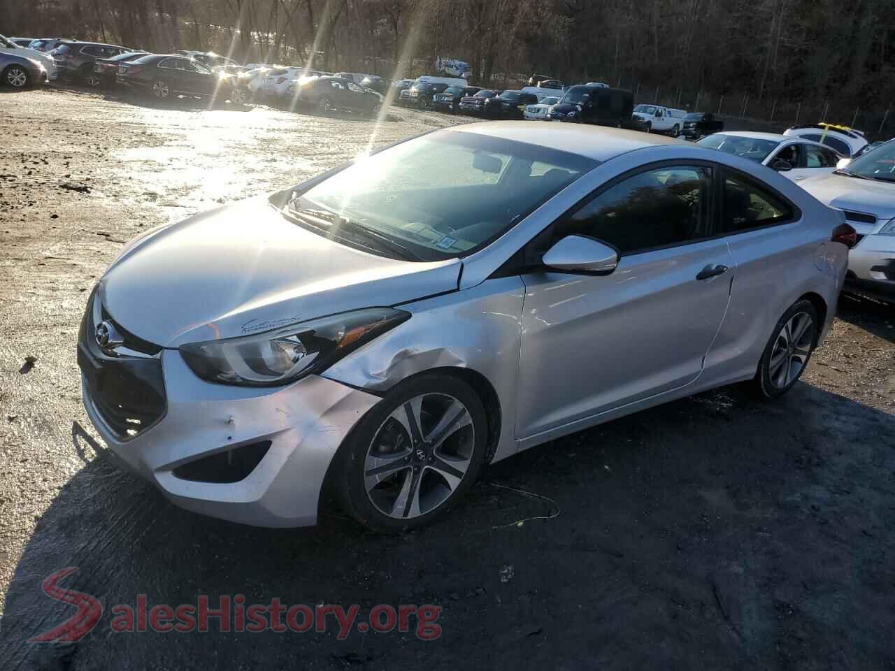 2014 HYUNDAI ELANTRA — VIN KMHDH6AH2EU025169