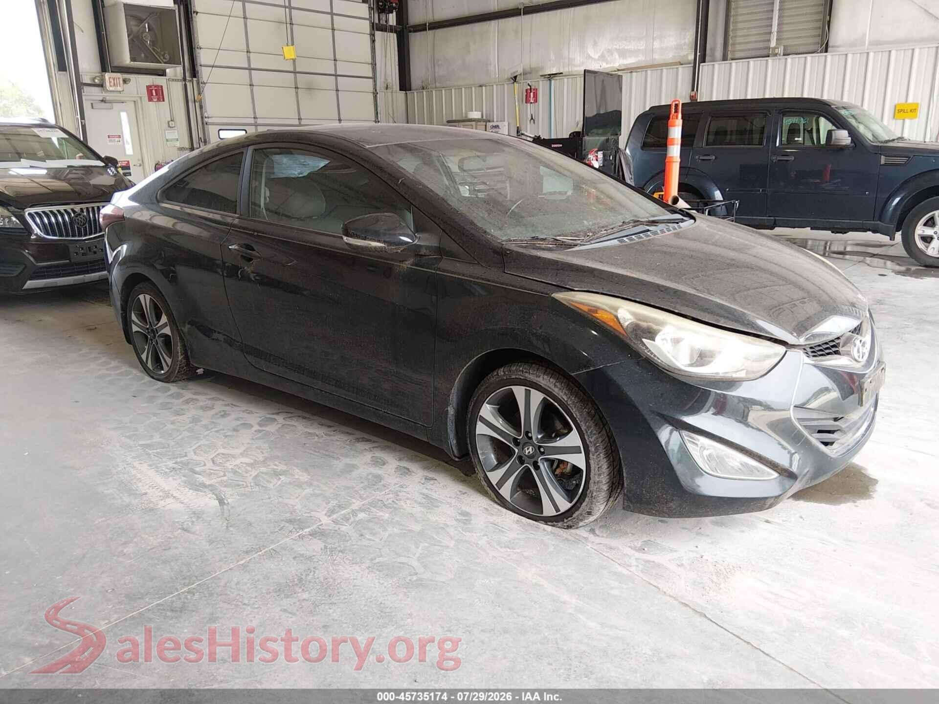 2014 HYUNDAI ELANTRA — VIN KMHDH6AHXEU028952