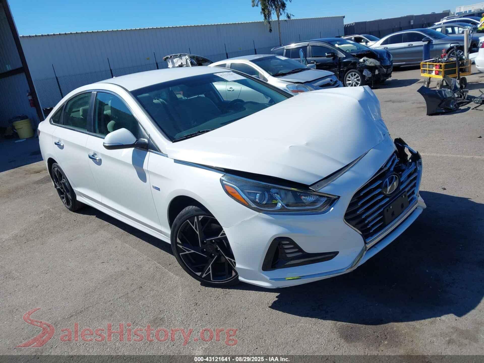 2019 HYUNDAI SONATA HYBRID — VIN KMHE24L32KA088846