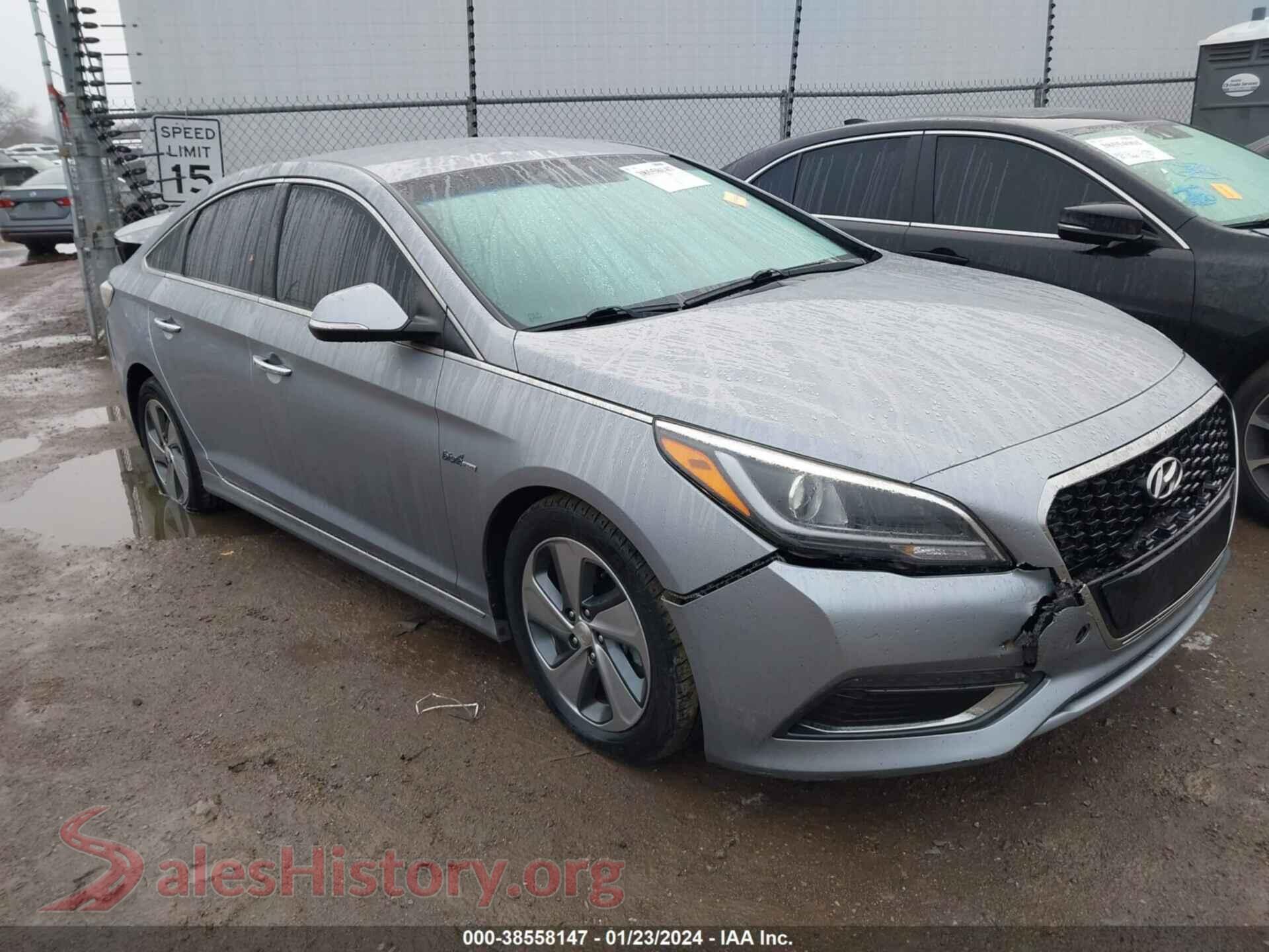 2016 HYUNDAI SONATA HYBRID — VIN KMHE34L12GA016967