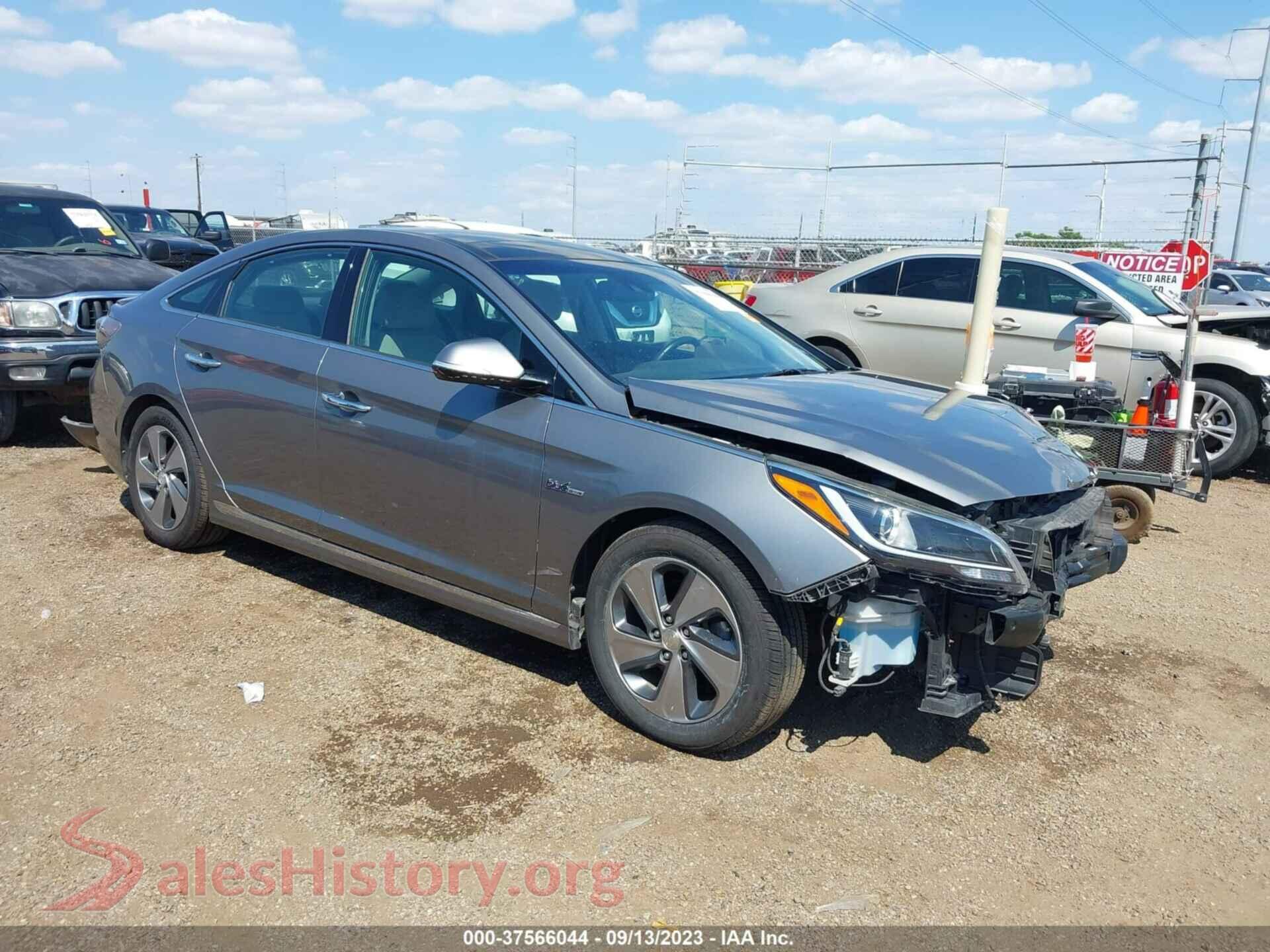 2017 HYUNDAI SONATA HYBRID — VIN KMHE34L12HA056161