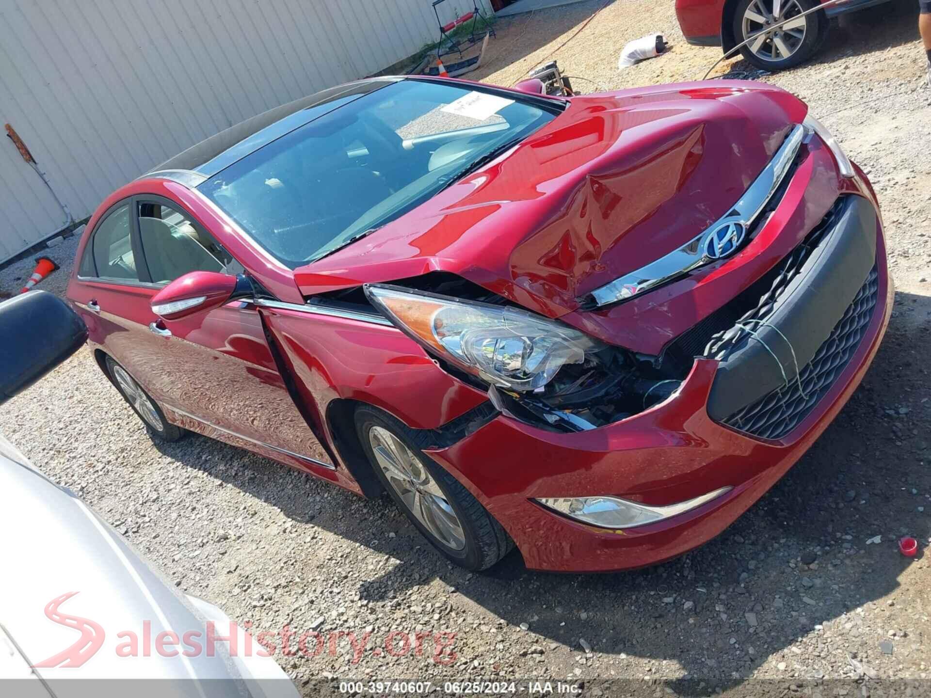 2014 HYUNDAI SONATA HYBRID — VIN KMHEC4A40EA105625