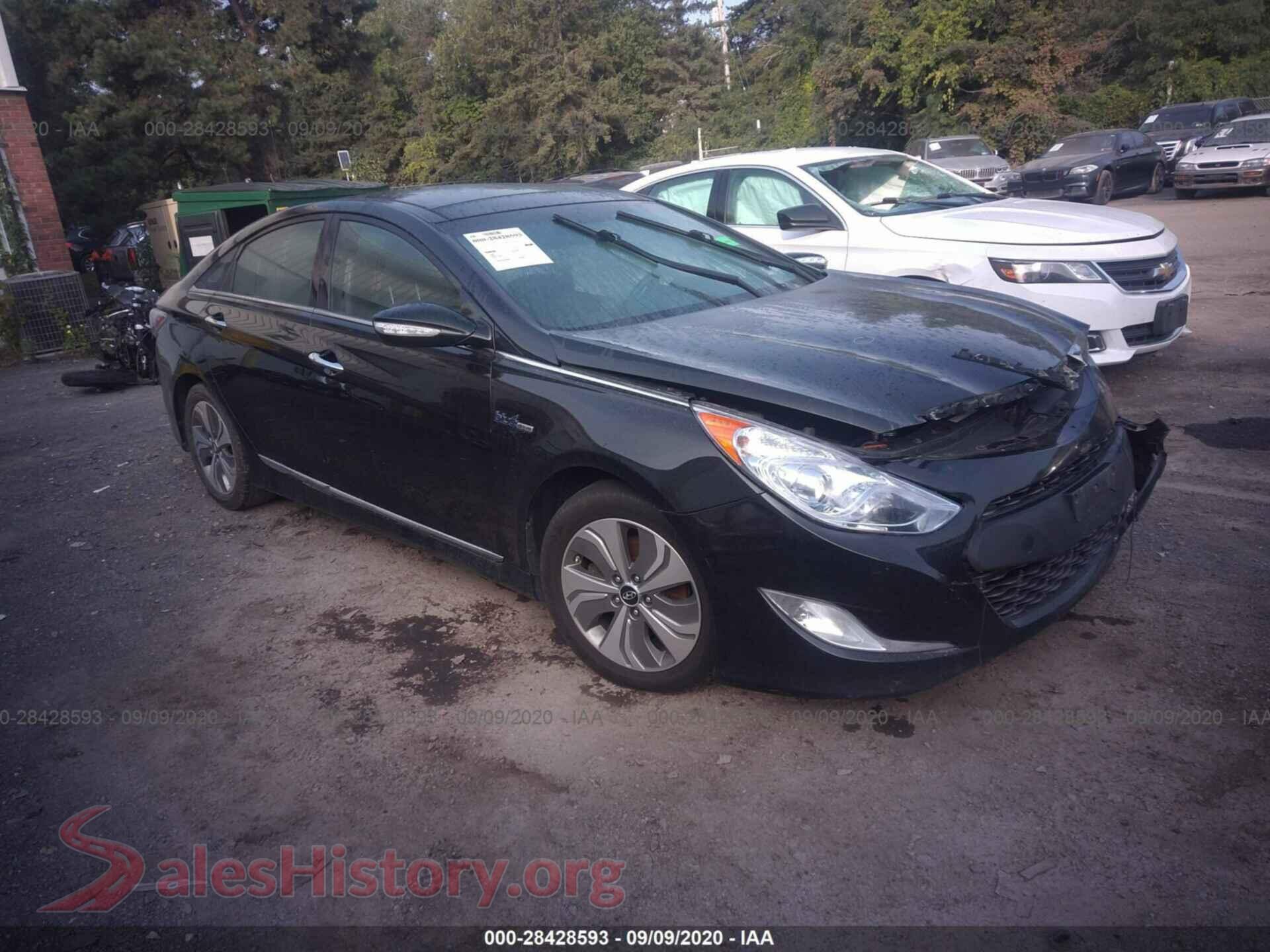 2014 HYUNDAI SONATA HYBRID — VIN KMHEC4A45EA110299