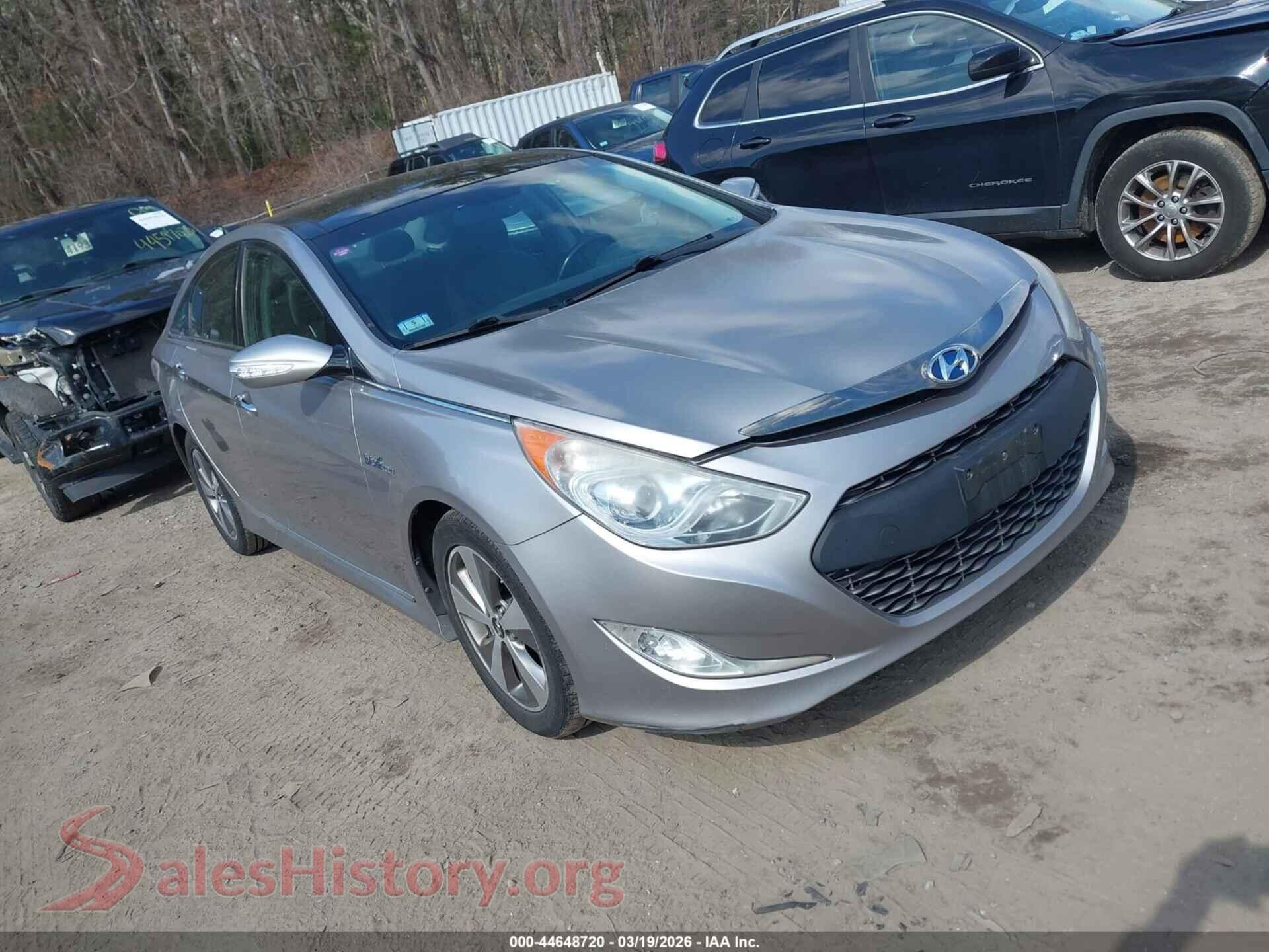 2011 HYUNDAI SONATA HYBRID — VIN KMHEC4A48BA007891