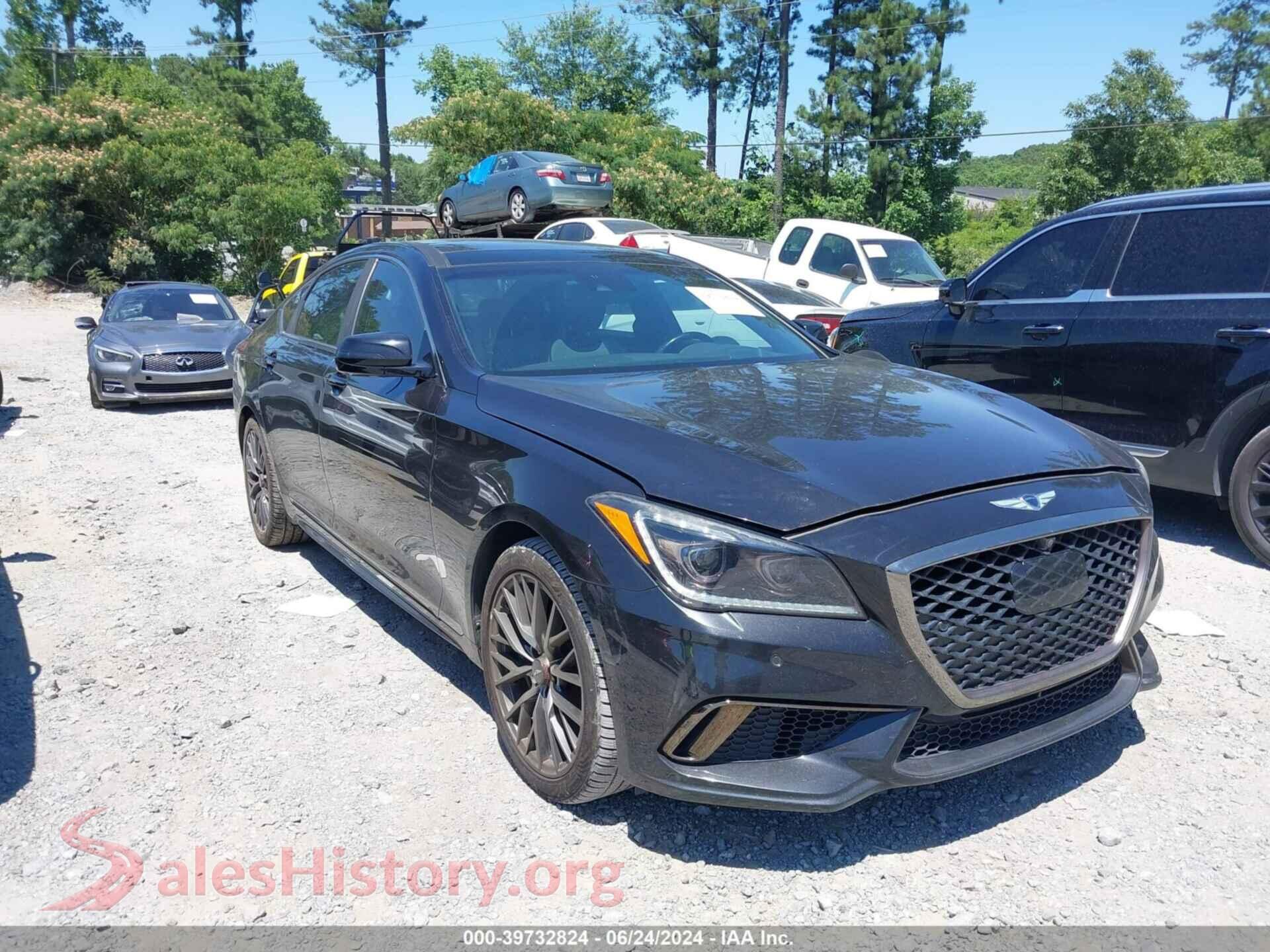 2019 GENESIS G80 — VIN KMHGN4JB6KU286306