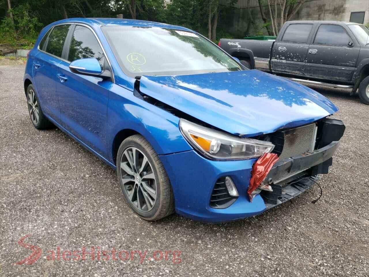 2018 HYUNDAI ELANTRA — VIN KMHH35LE6JU040345