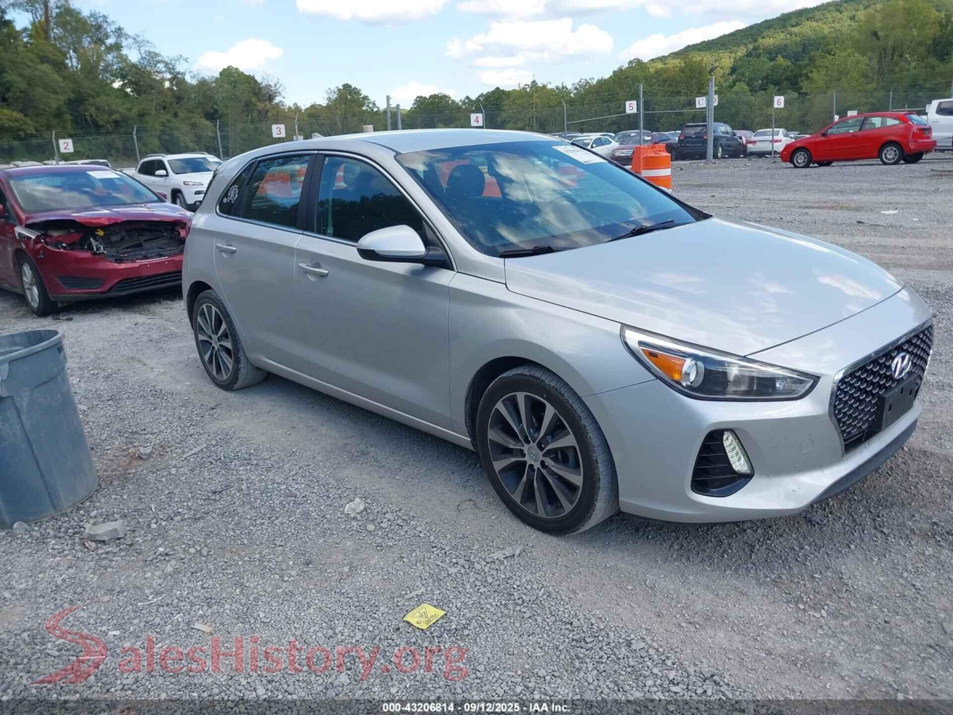 2018 HYUNDAI ELANTRA GT — VIN KMHH35LE7JU078764