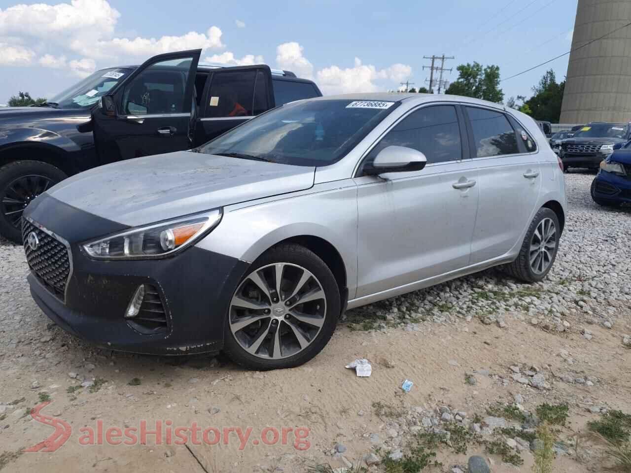 2018 HYUNDAI ELANTRA — VIN KMHH35LE9JU071119