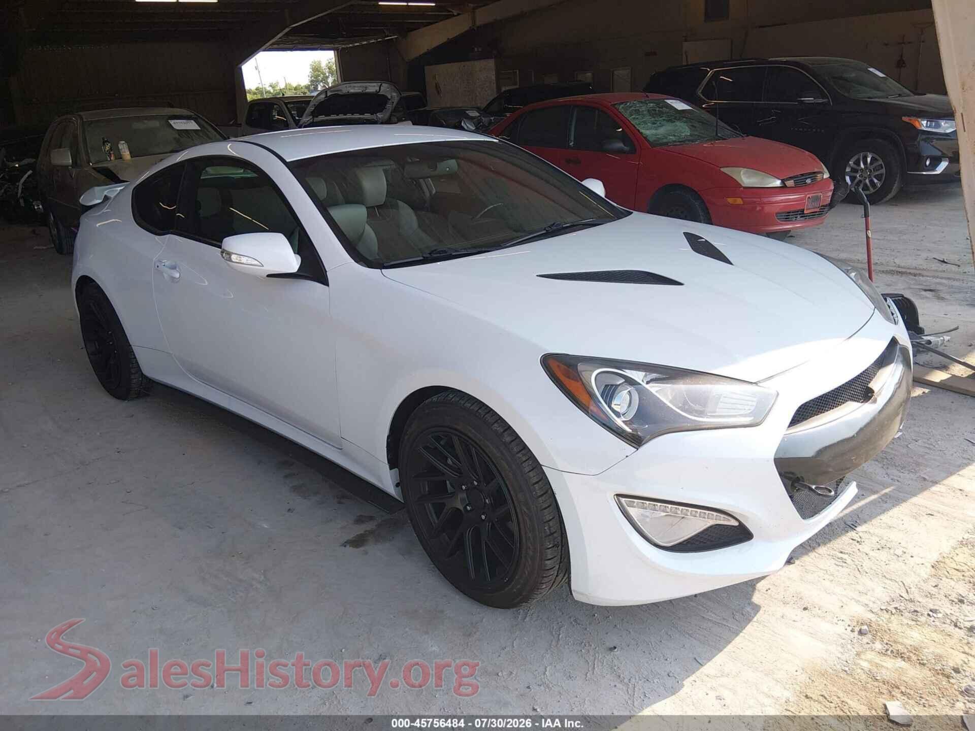 2015 HYUNDAI GENESIS — VIN KMHHU6KJ6FU124335