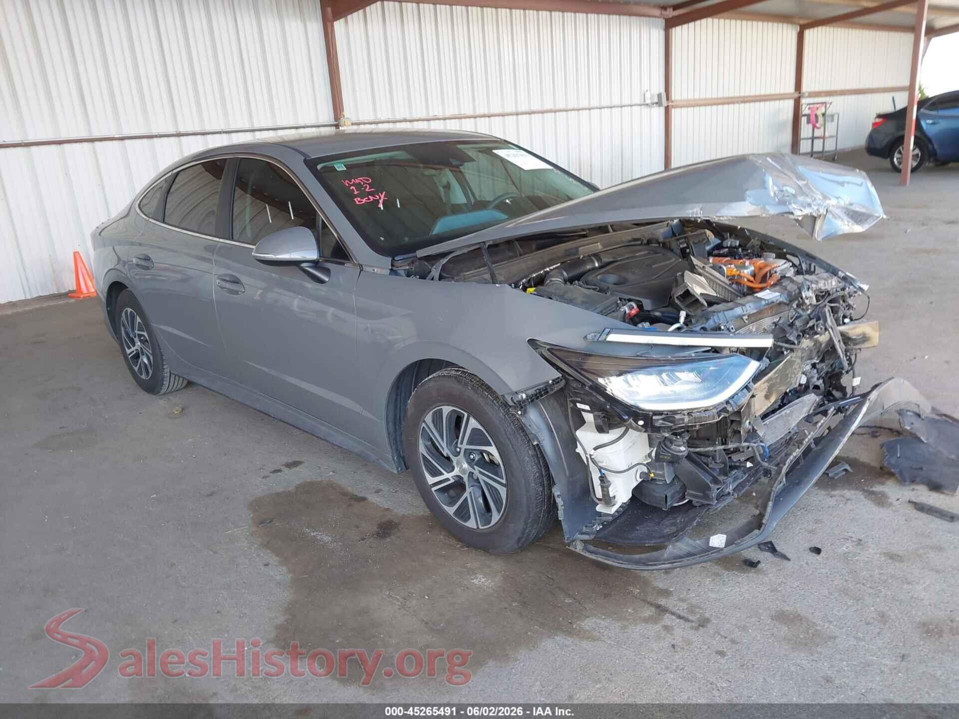 2021 HYUNDAI SONATA — VIN KMHL24JJ1MA027547