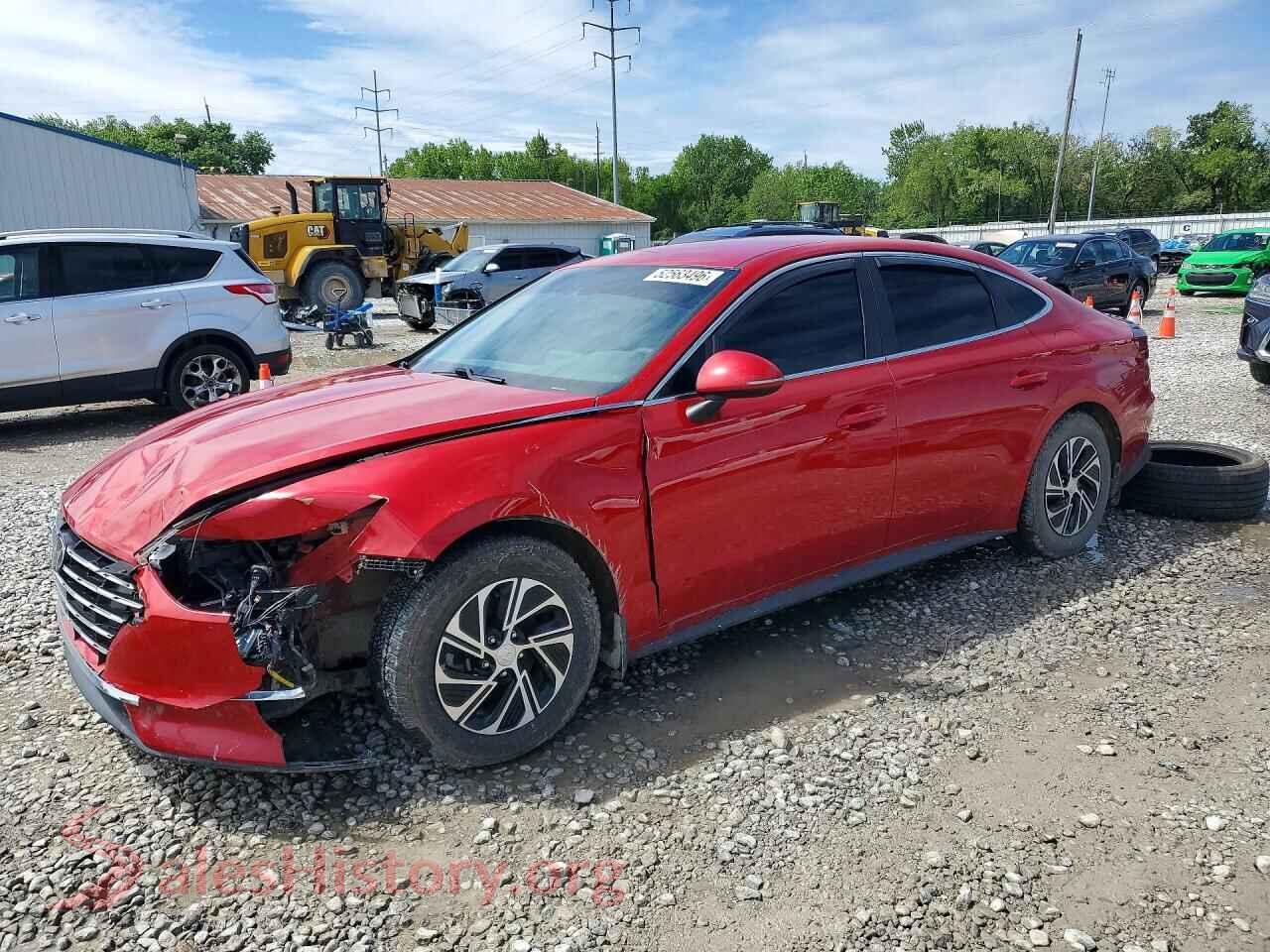 2021 HYUNDAI SONATA — VIN KMHL24JJ8MA035466