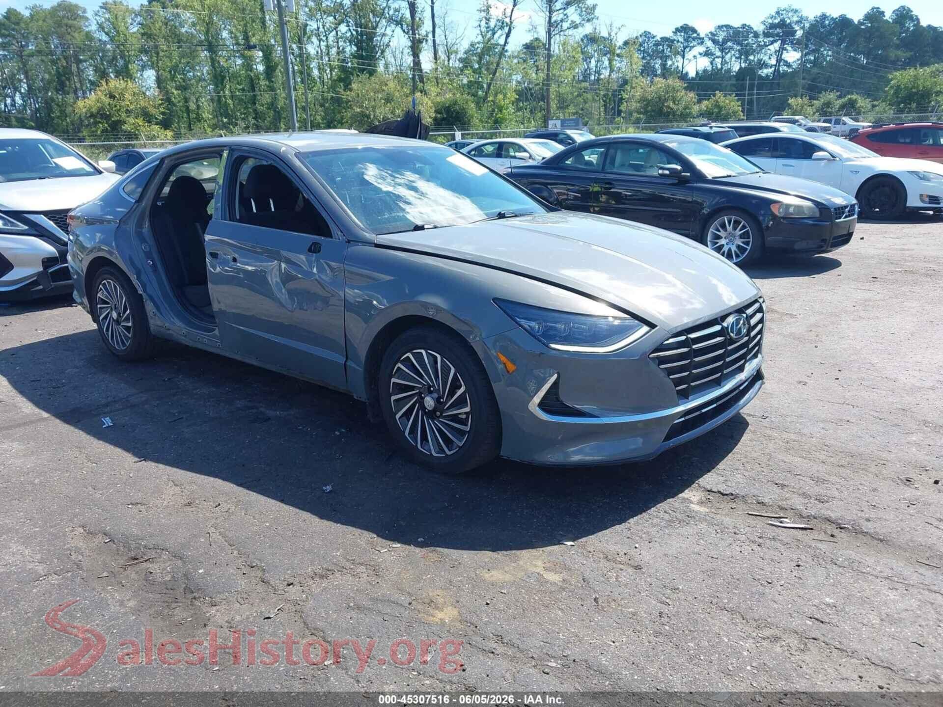 2023 HYUNDAI SONATA HYBRID — VIN KMHL34JJXPA066302