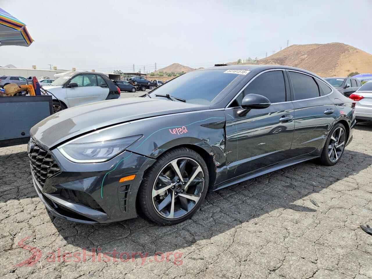2022 HYUNDAI SONATA — VIN KMHL44J2XNA235348