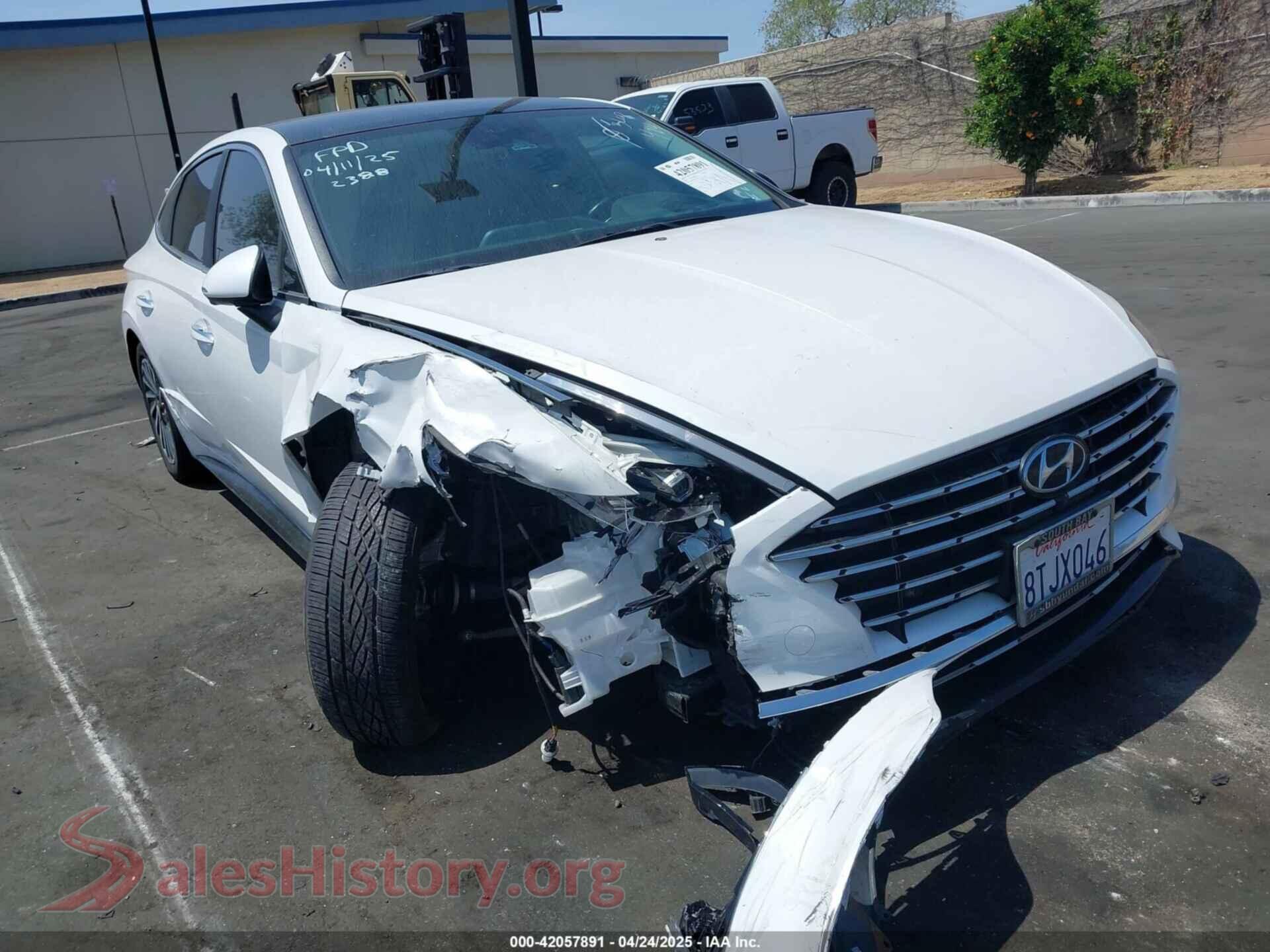 2020 HYUNDAI SONATA HYBRID — VIN KMHL54JJ1LA012388