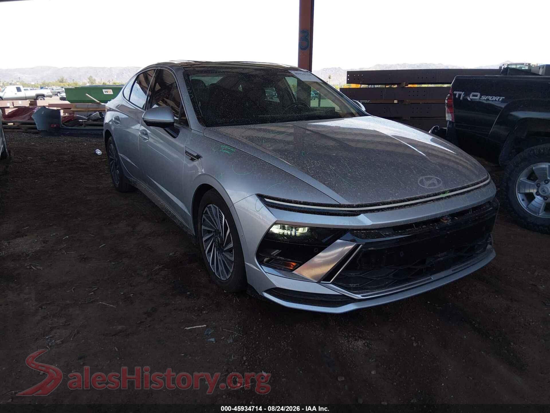 2025 HYUNDAI SONATA HYBRID — VIN KMHL54JJ4SA105565