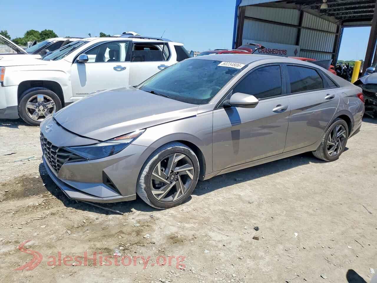 2022 HYUNDAI ELANTRA — VIN KMHLL4AG3NU308010