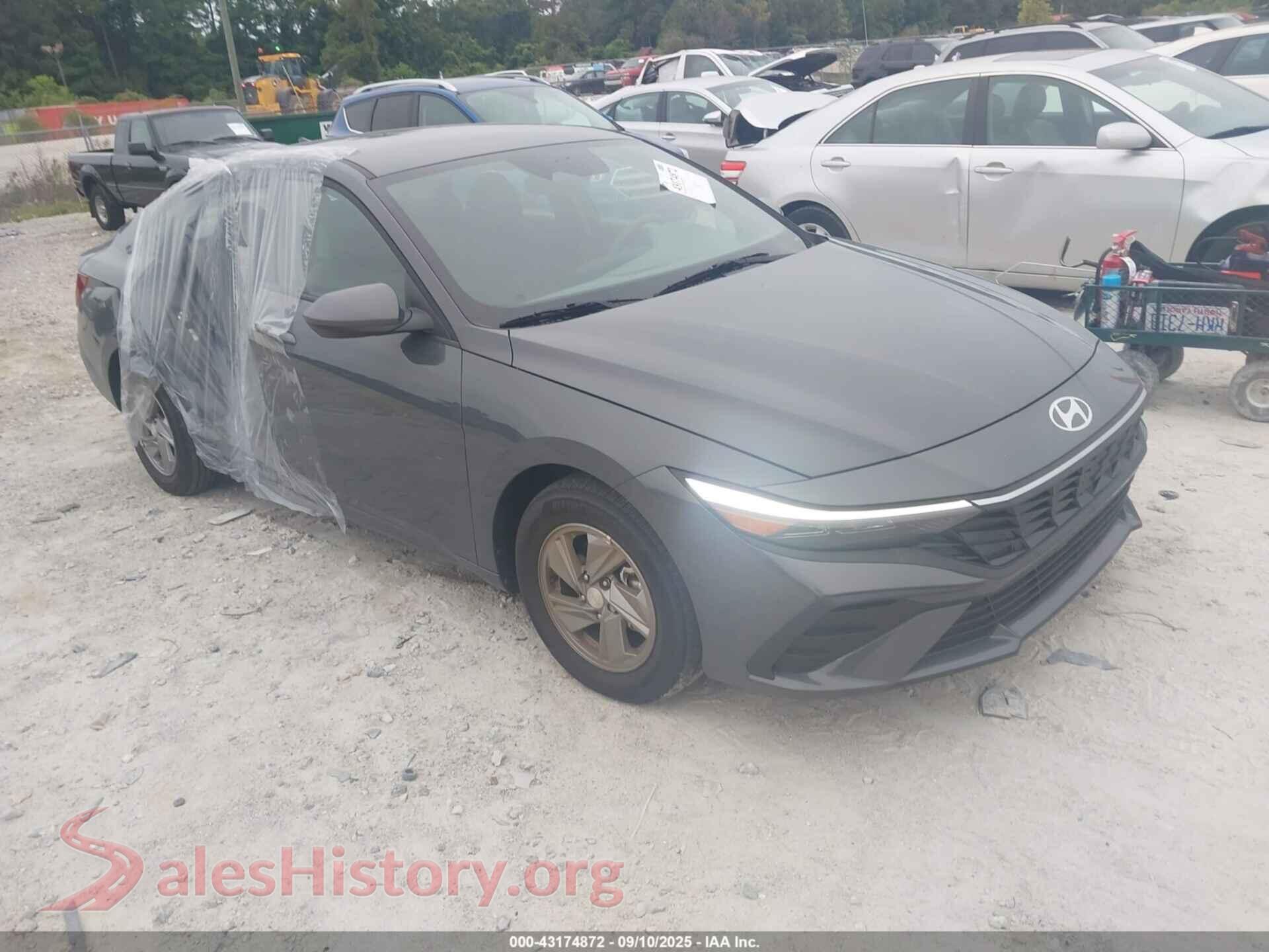 2025 HYUNDAI ELANTRA — VIN KMHLL4DG8SU910392