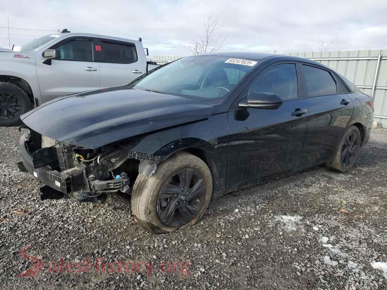 2021 HYUNDAI ELANTRA — VIN KMHLM4AG0MU198710