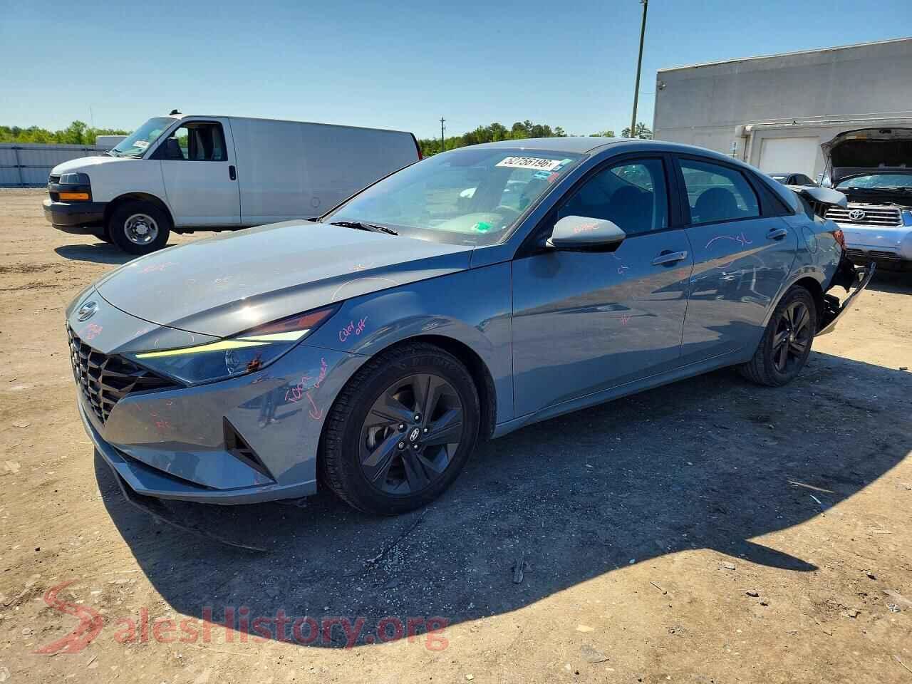 2022 HYUNDAI ELANTRA — VIN KMHLM4AG0NU283869