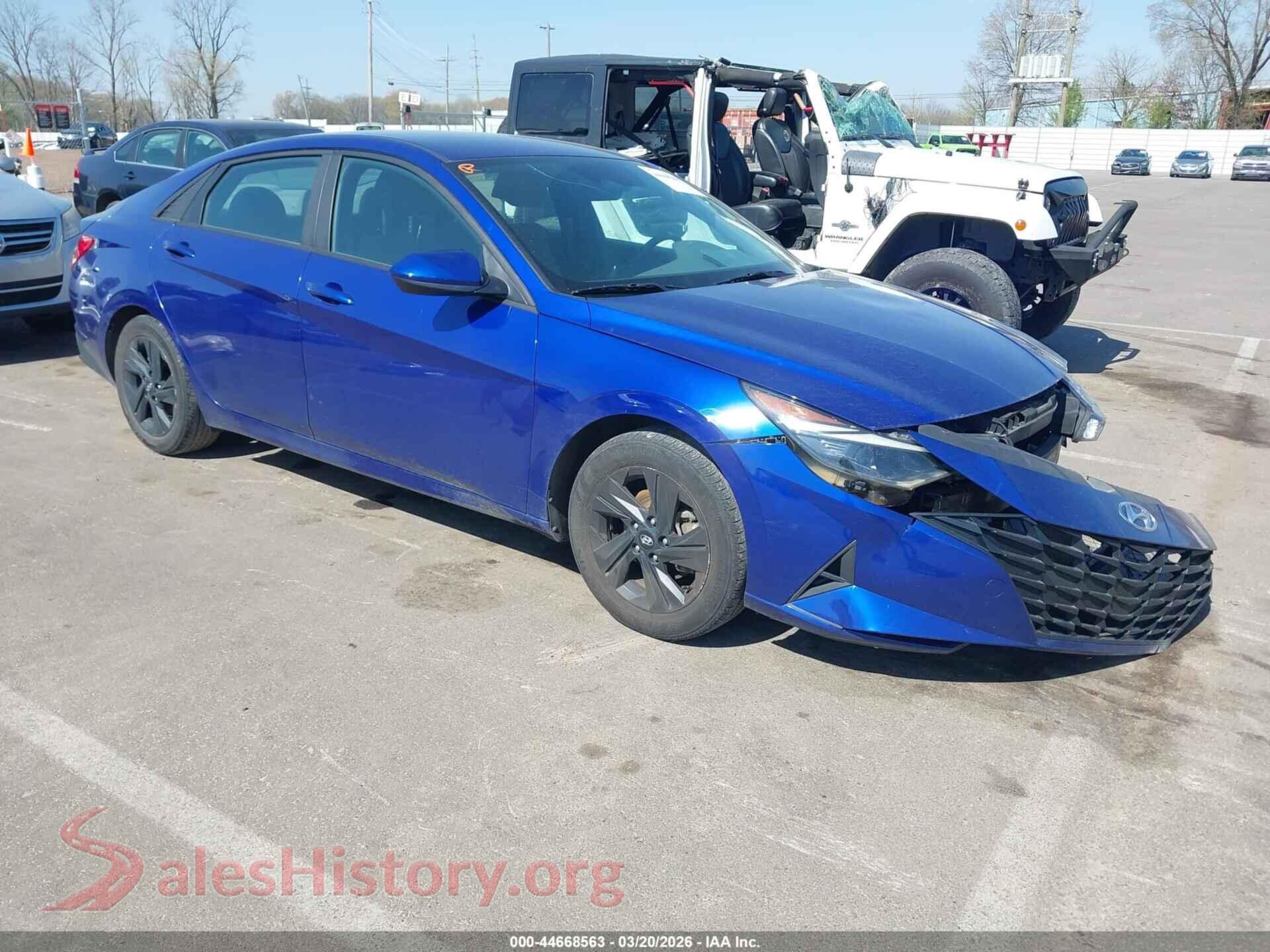 2023 HYUNDAI ELANTRA — VIN KMHLM4AG0PU484805