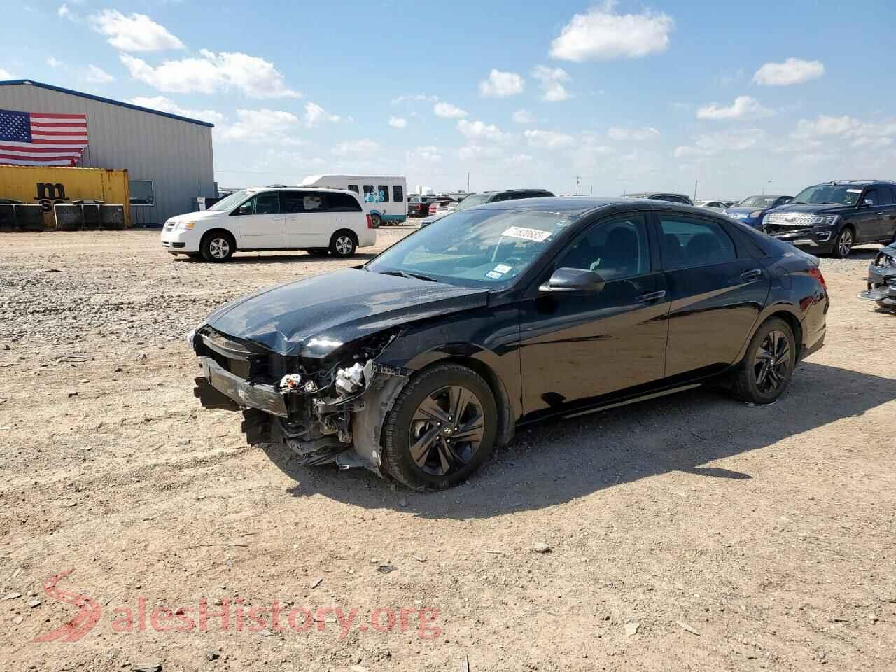2022 HYUNDAI ELANTRA — VIN KMHLM4AG2NU218327