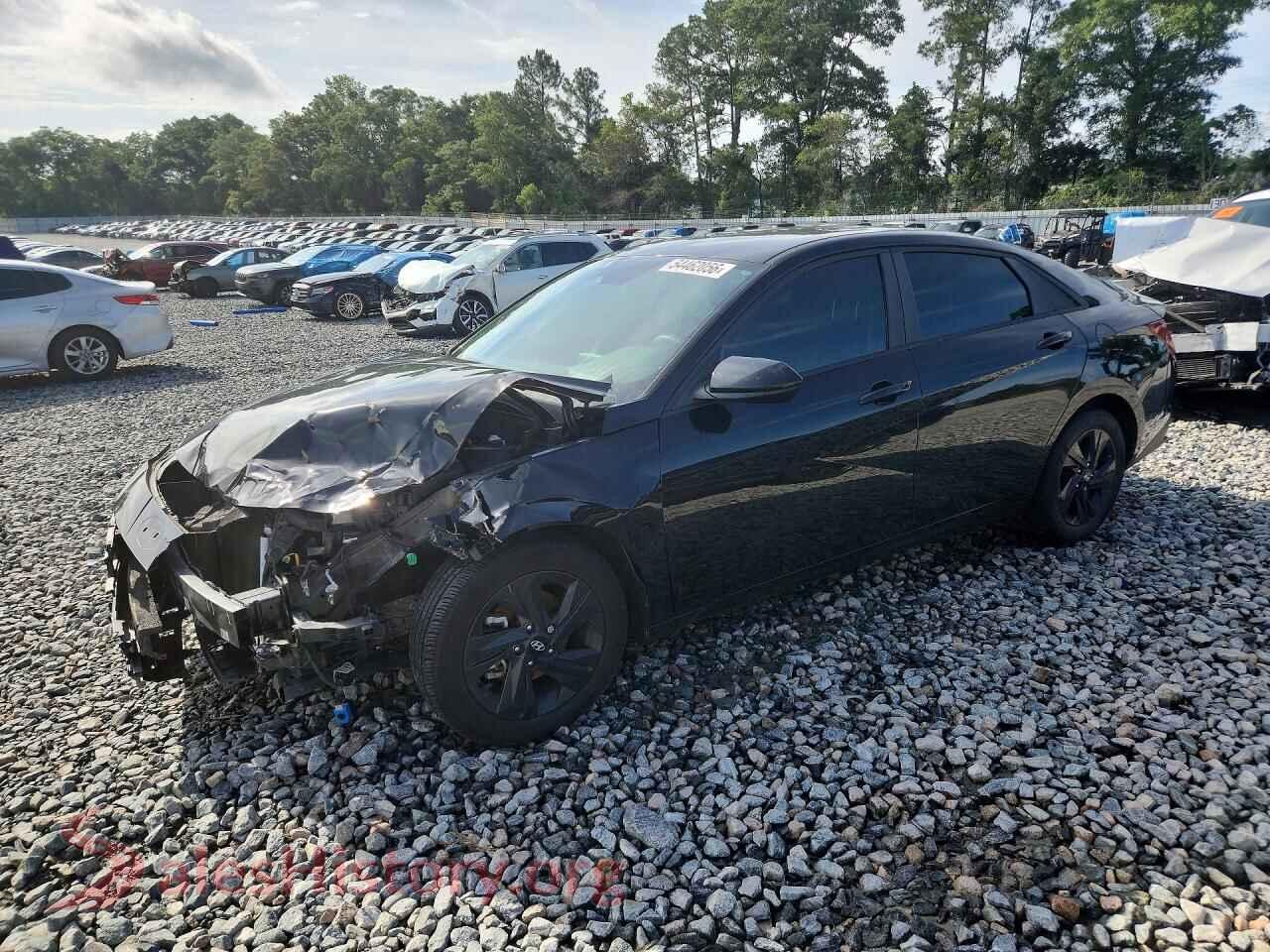 2022 HYUNDAI ELANTRA — VIN KMHLM4AG3NU247447