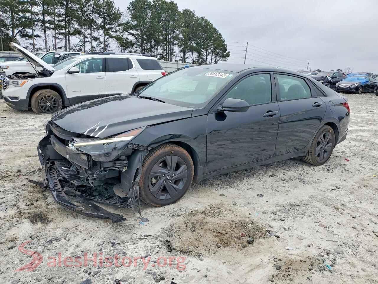 2022 HYUNDAI ELANTRA — VIN KMHLM4AG4NU244590