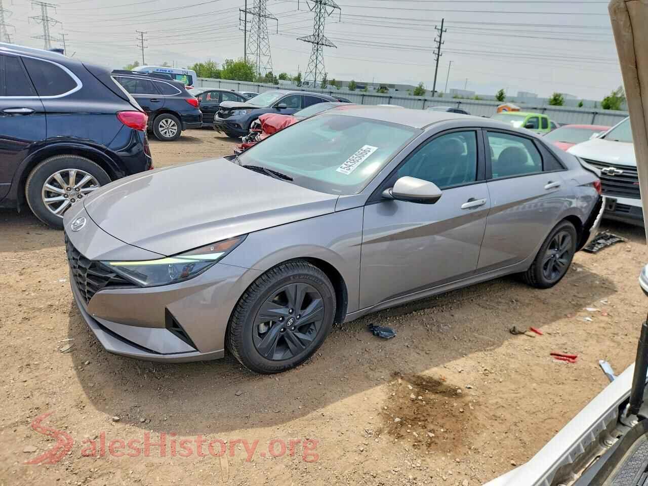 2022 HYUNDAI ELANTRA — VIN KMHLM4AG4NU321698