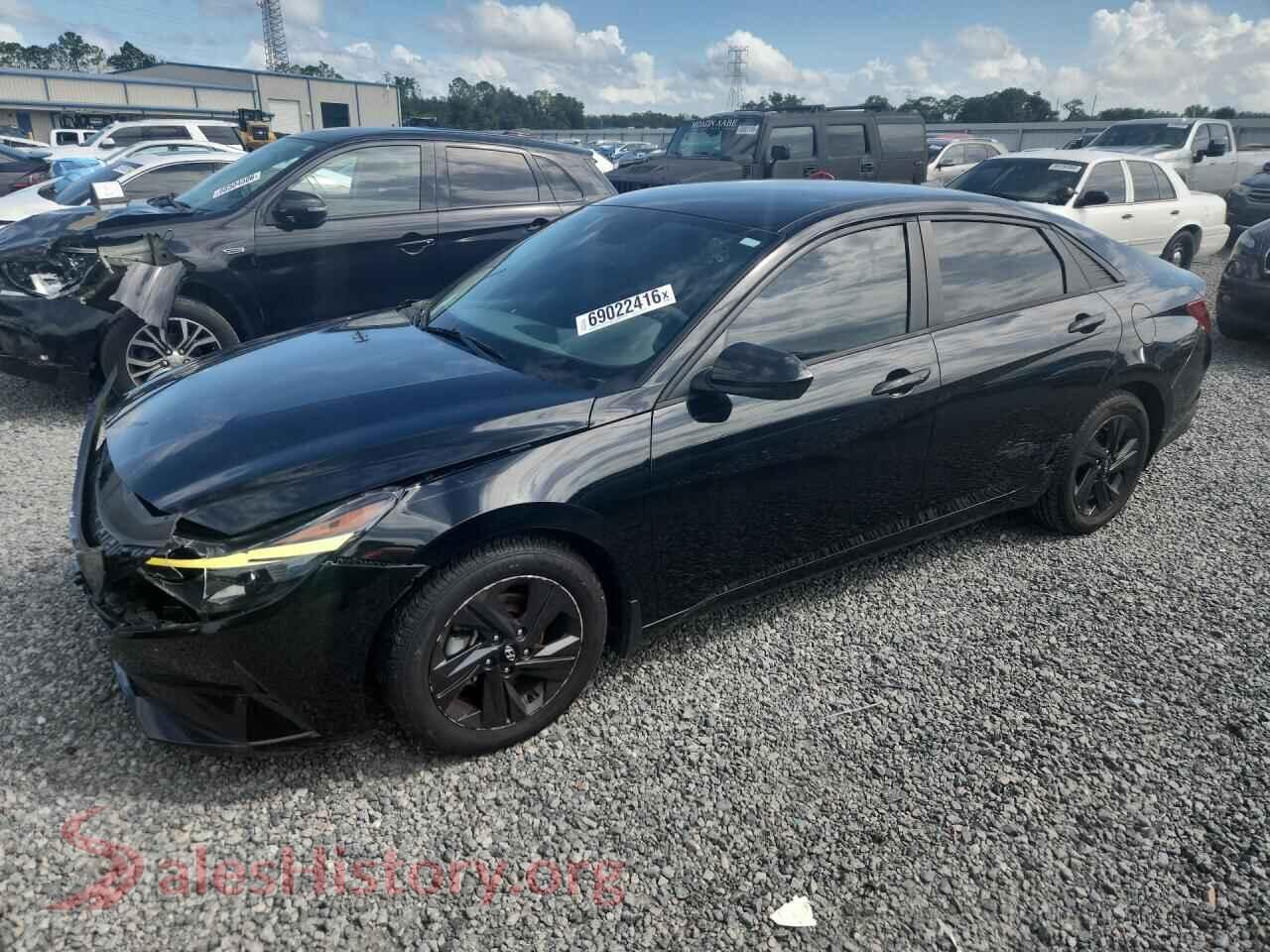 2022 HYUNDAI ELANTRA — VIN KMHLM4AG6NU265876