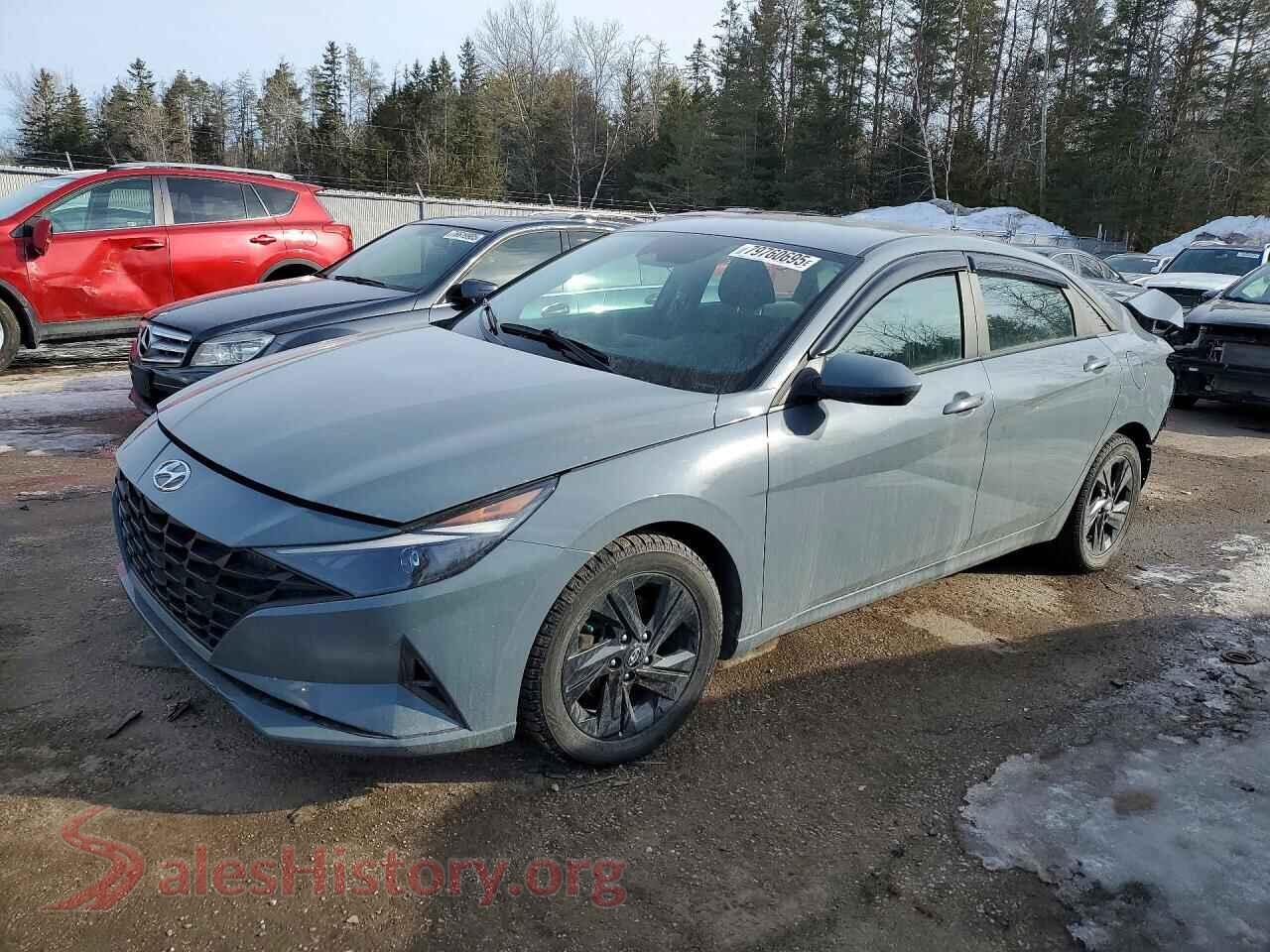 2022 HYUNDAI ELANTRA — VIN KMHLM4AG7NU328001