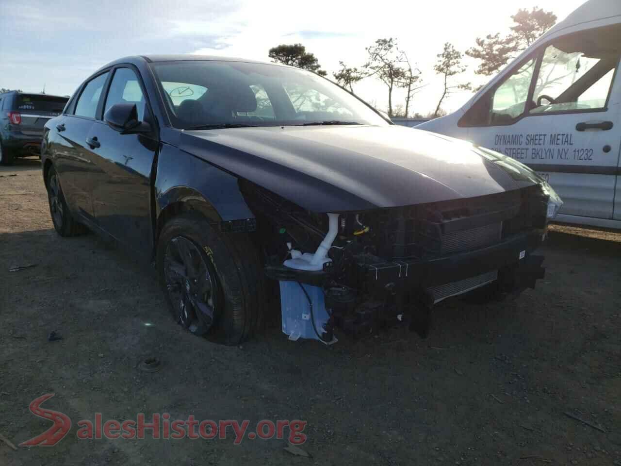 2021 HYUNDAI ELANTRA — VIN KMHLM4AG9MU091767