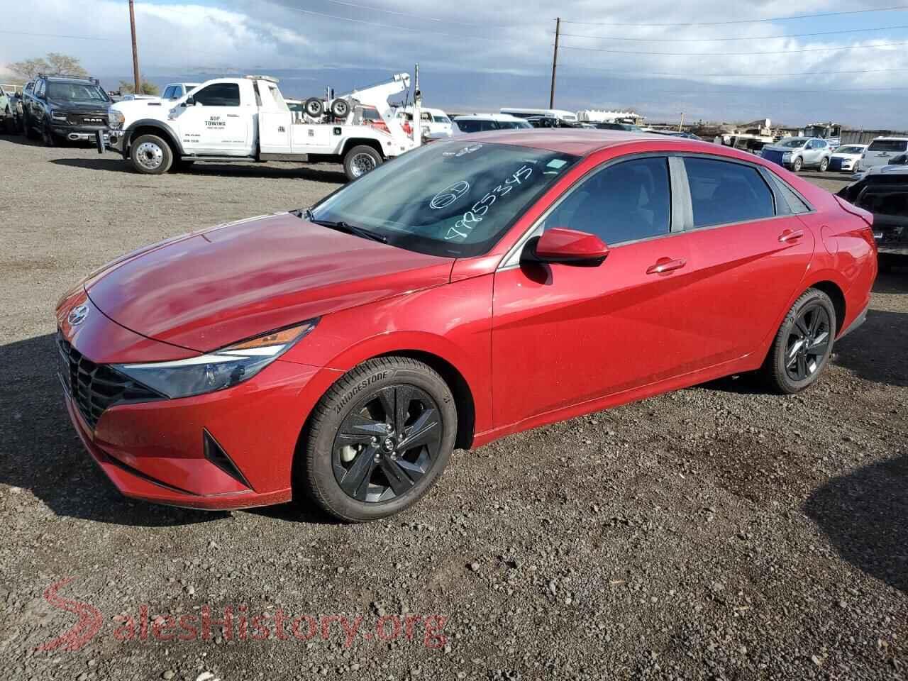 2021 HYUNDAI ELANTRA — VIN KMHLM4AJ1MU004035