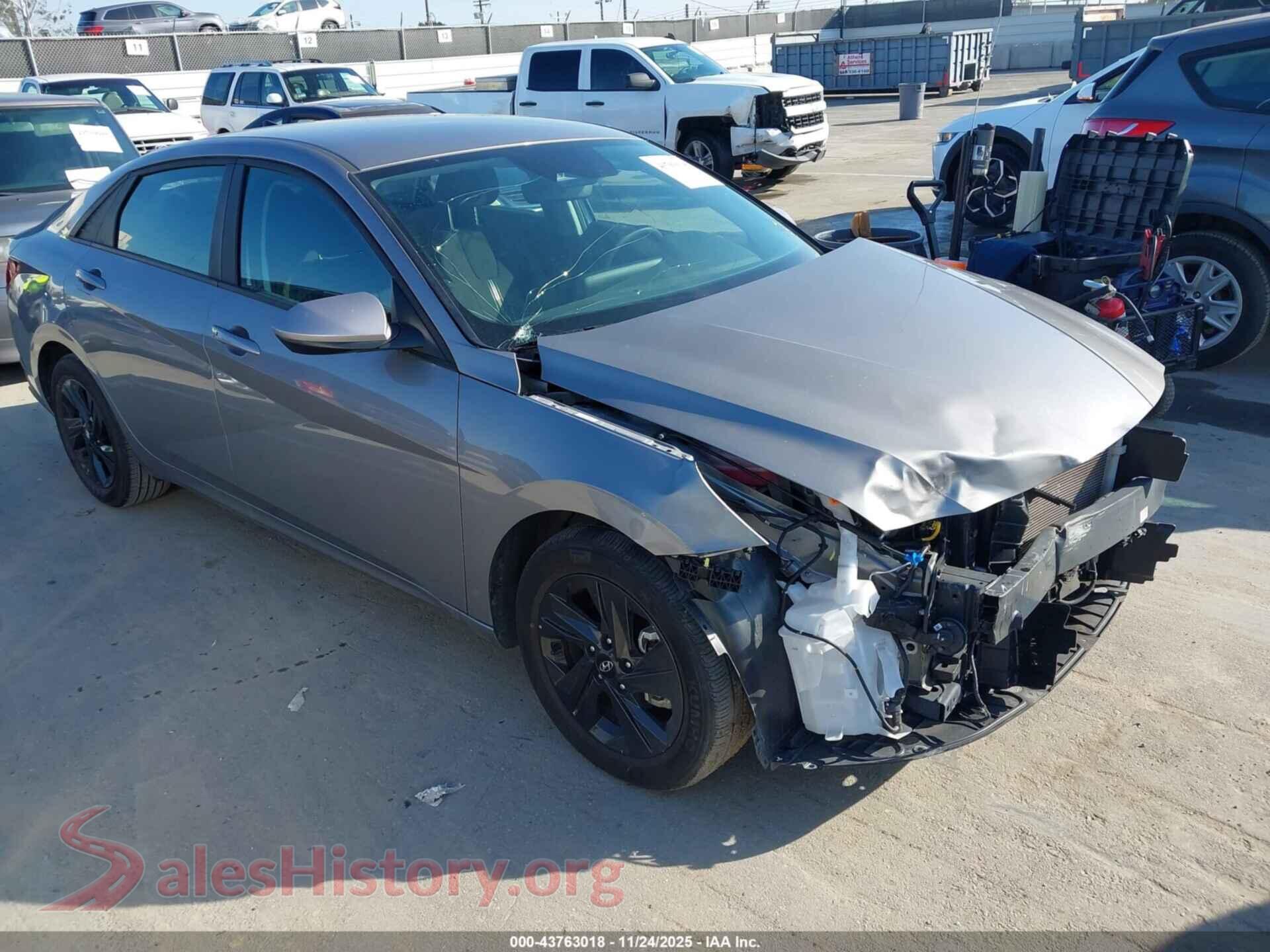 2023 HYUNDAI ELANTRA HYBRID — VIN KMHLM4AJ1PU070153