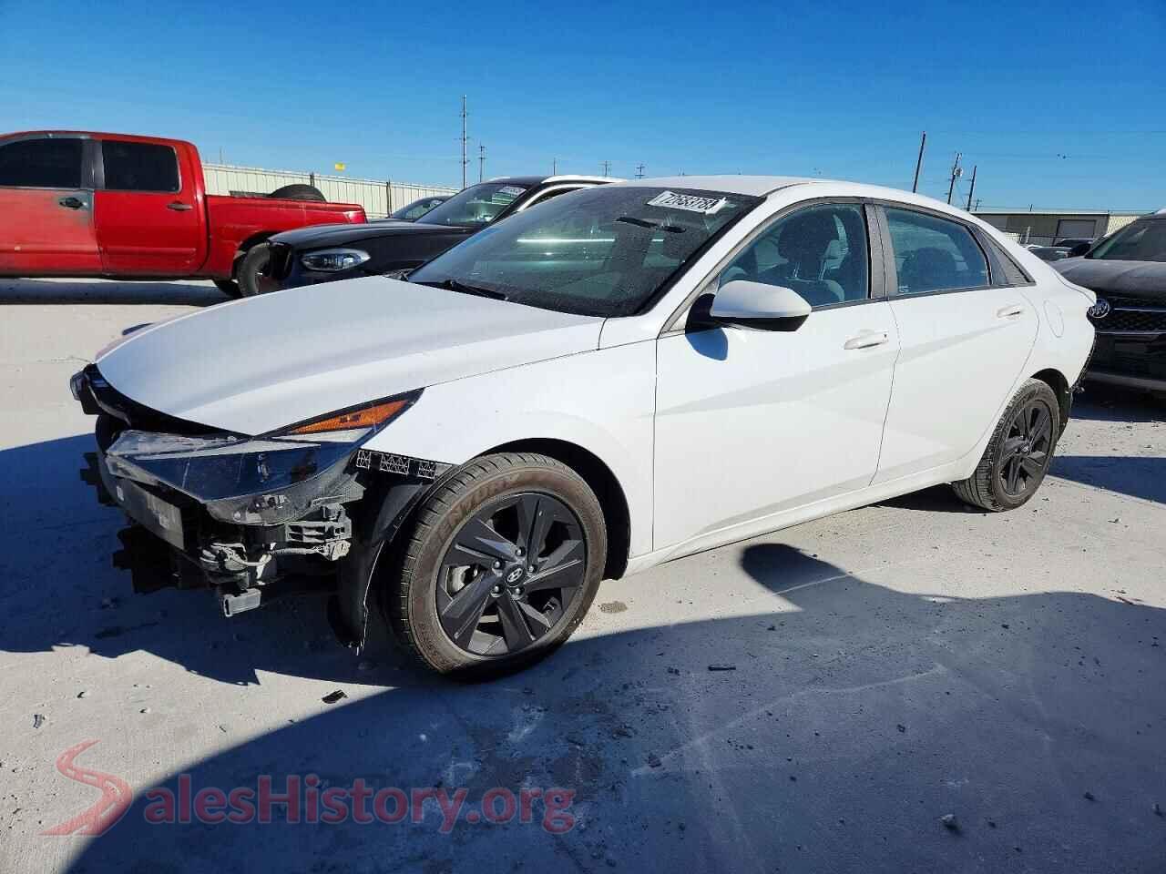 2021 HYUNDAI ELANTRA — VIN KMHLM4AJ2MU008157