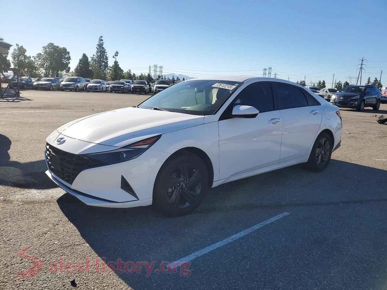 2021 HYUNDAI ELANTRA — VIN KMHLM4AJ2MU008384