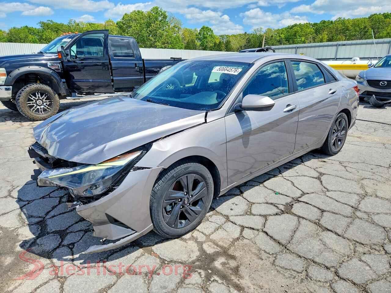 2021 HYUNDAI ELANTRA — VIN KMHLM4AJ6MU006895