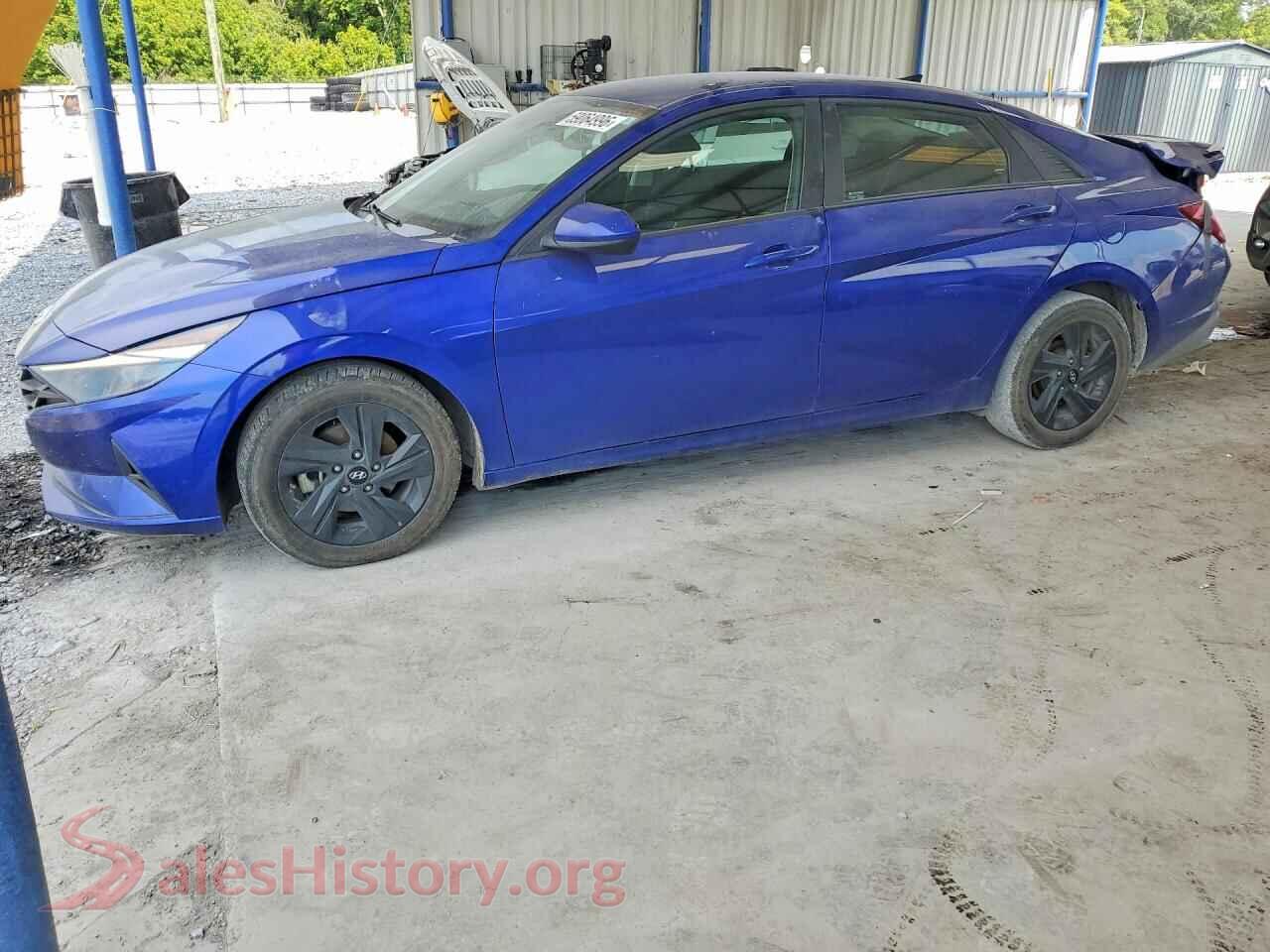 2022 HYUNDAI ELANTRA — VIN KMHLM4AJ8NU023764